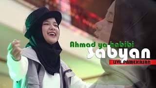 NISSA SABYAN - AHMAD YA HABIBI [ LIVE ISLAMIC CENTER PAMEKASAN ]