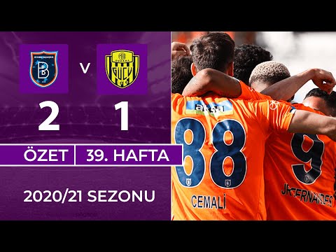 ÖZET: M. Başakşehir 2-1 MKE Ankaragücü | 39. Hafta - 2020/21