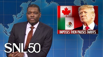 Weekend Update: Trump Causes Tariff Confusion, Elon Musk