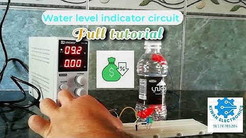 How to Make Simple Water Level Indicator | Water Level Indicator Project | DIY Water Level Indicator