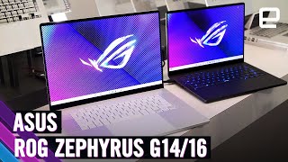 ASUS ROG Zephyrus G14 and 16 hands-on at CES 2024