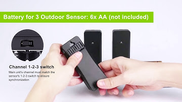 BALDR WIRELESS WEATHER STATION WITH 3 REMOTE SENSORS OPERATION VIDEO (B0317T4H4)