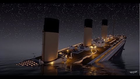 Unreal Engine 4 - Titanic Honor and Glory Sinking Scenes