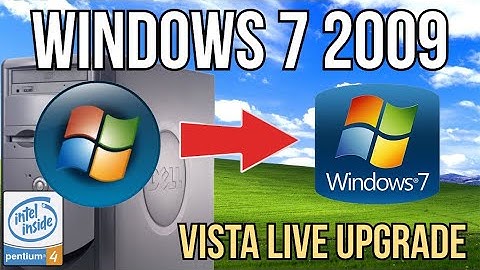 Windows 7 Install Upgrade 2025 from Vista x32 Dell Dimension Microsoft Legacy PC 2009 Pentium 4