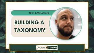 Building a Taxonomy with Nick Cannariato