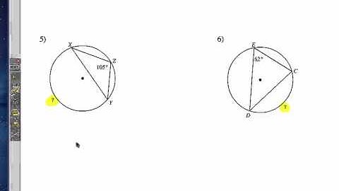 How to Study Central and Inscribed Angles of a Circle: Problem Set 1