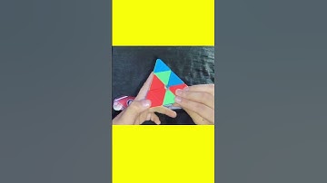 Solving a pyraminx. #cubing #cuber #cube #cubes #cubers