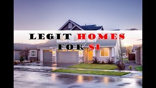 House For Only $1 In A Major City (How To Buy )