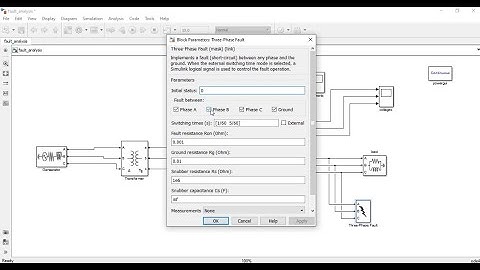 Simulation of Fault Analysis in power system using  MATLAB/Simulink