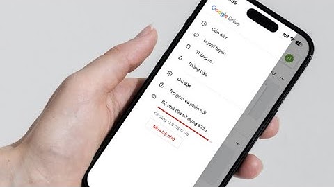 Xóa hết file thùng rác mà Google Drive vẫn đầy thì có thể là do dữ liệu ứng dụng ẩn