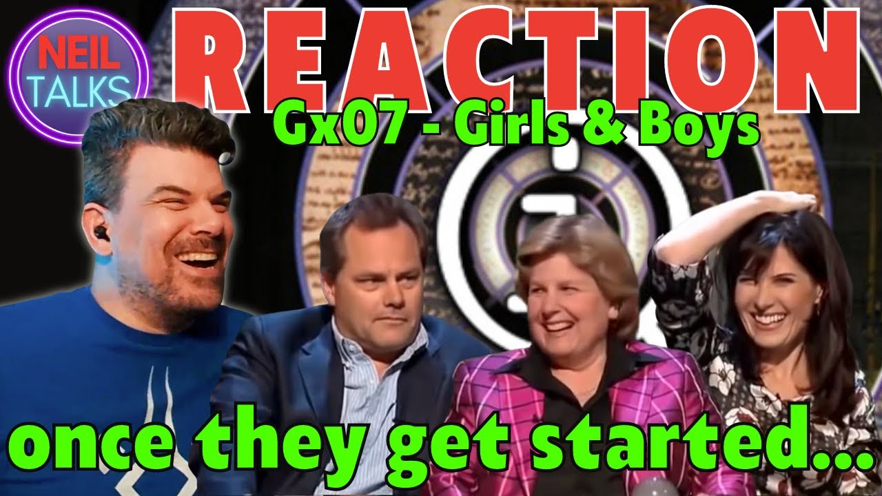 CLASSIC QI REACTION Series G Ep 7 XL - Girls & Boys (Sandi Toksvig ...