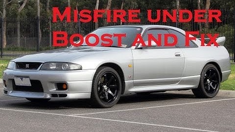 GTR RB26 RB25 Engine Misfire Under Boost and Coil Pack Fix
