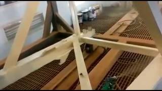 Down Draft Dry Type Paint Booth For Large Components