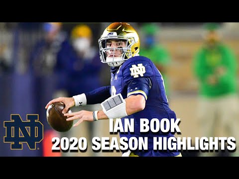Notre Dame QB Ian Book's 2020 Regular Season Highlights