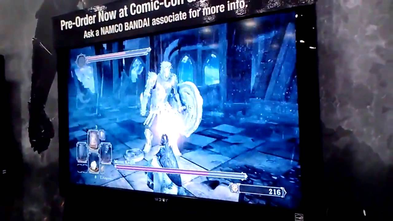 Dark Souls 2 Mirror Knight boss 1 YouTube