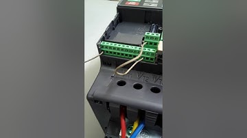 DELTA VFD055E43A CONNECTIONS