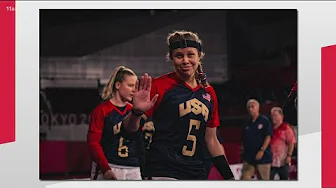UGA's Amanda Dennis scores game-winning goal, Clarksville's McKenzie Coan wins silver at Tokyo Paral thumbnail