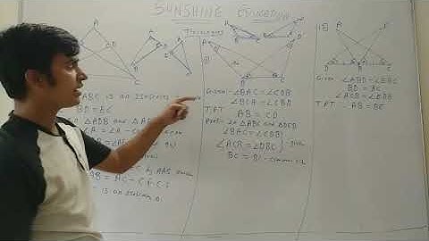 9th ICSE MATHS CHAPTER 3 TRIANGLES 8A PART 2