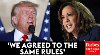Trump Claims Harris Campaign Trying To Change Rules For Scheduled ABC News Debate thumbnail