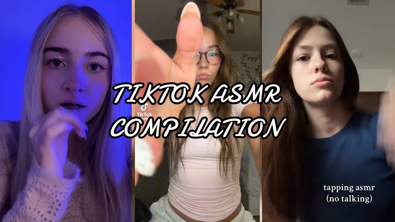 😴💤 ASMR TIKTOK Compilation | Relaxing, Tingles, MouthSounds, HandSounds, Sleep