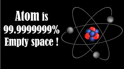 Atom is Empty Space - How Small is An Atom - Amazing Facts About Atoms