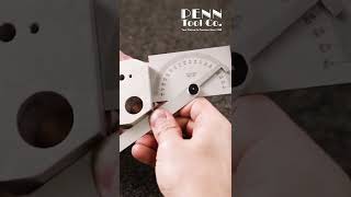 Checking Angles with a Steel Protractor