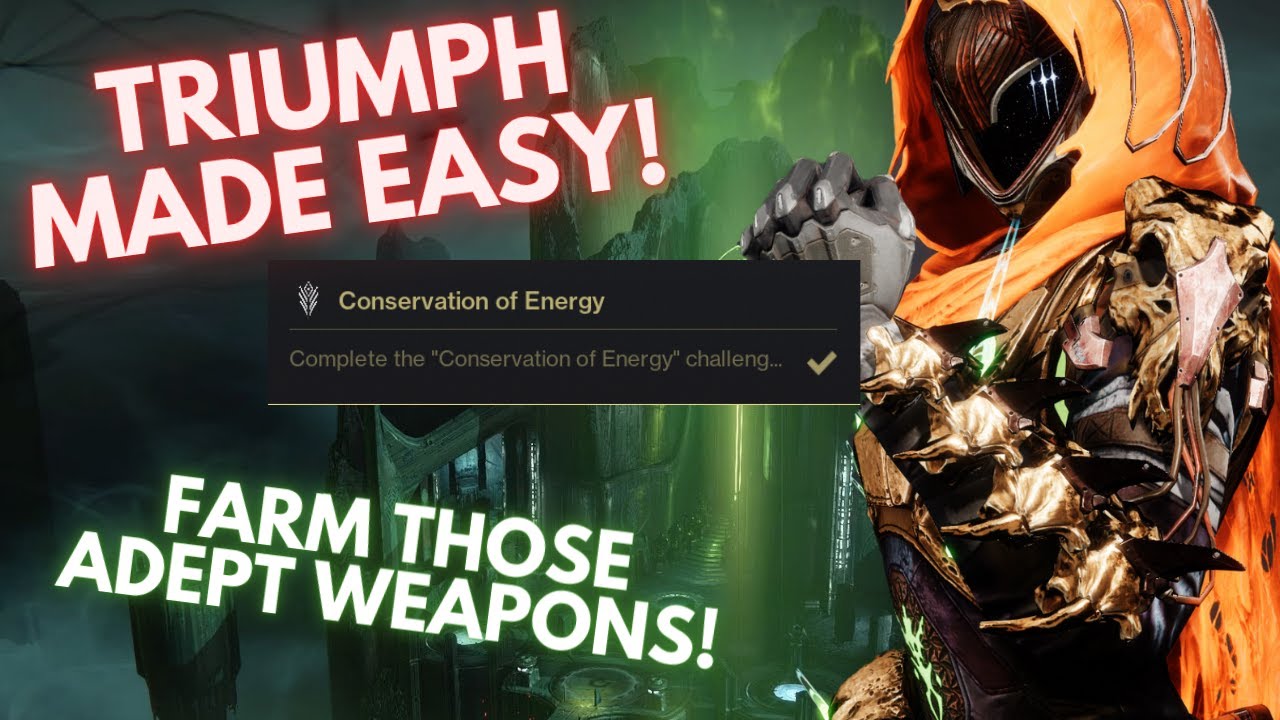 Conservation of Energy on Master made EASY! - Crota's End Challenge