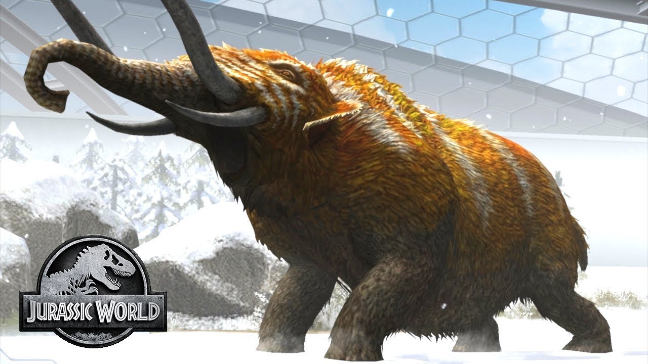 マストドンかっけぇ 攻撃型マンモス レベルmaxまで Jurassic World The Game Mastodon Youtube