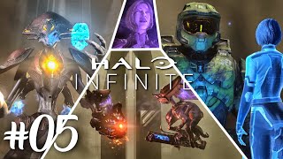 HALO INFINITE Campaign Walkthrough PART 05 - MEETING HARBINGER - (PC MAX) No Commentary