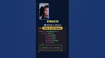 What are structs in Solidity?Probably one of the most important structure in the Solidity #shorts
