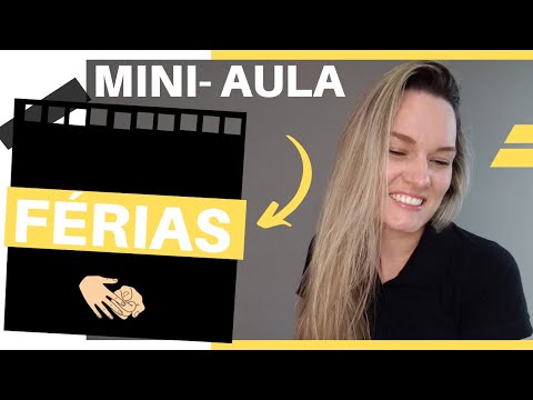 Vídeo: O Que Dar Libra De Férias