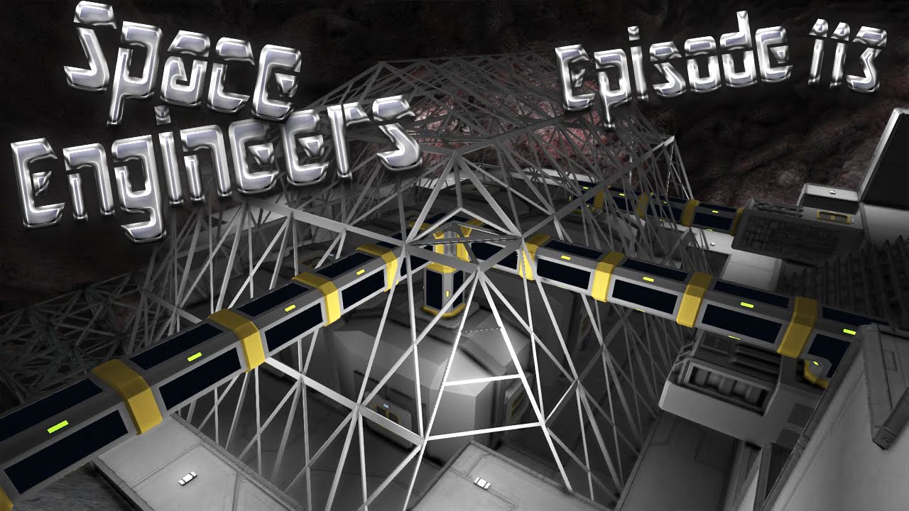 Let's Play Space Engineers - Episode 113: Dome Design Complete! - YouTube
