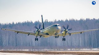 31.03.2024. Первый полёт нового Ил-114-300 54115