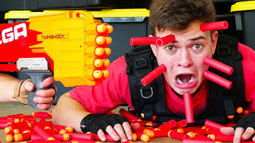 Nerf War: Million Subscribers Battle 8
