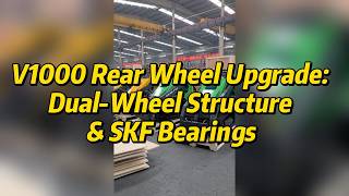 New Derette V1000 Replacement Wheels Arrived! (Fits All Previous Models)#miniskidsteer