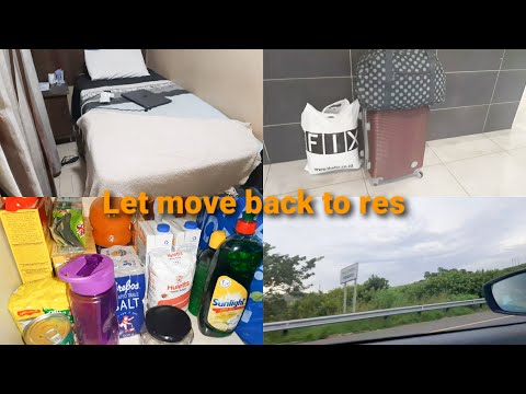 Move back to res+ Groceries || University of Kwazulu-Natal