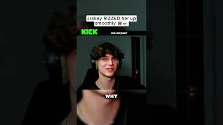 Jrakey’s smooth talk was crazy #shorts #shortsfeed #streamer #funny #fyp #trending