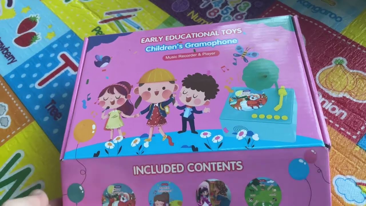 Amazon Toy Review | Kids Record Player