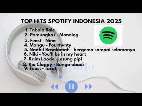 Top Hits Spotify Indonesia 2025 ||Tabola bale ||Monolog||Tarot-Feast||Feast-Nina||#hitsindonesia