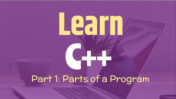 C++ Programming Tutorial - The 3 Parts of a Basic C++ Program