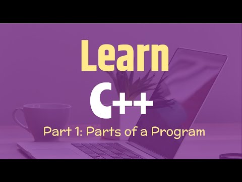 C++ Programming Tutorial - The 3 Parts of a Basic C++ Program