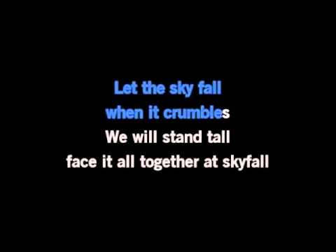 Adele - Skyfall ( Karaoke Version )