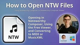 How to Open NTW Files (Noteworthy Composer Song)