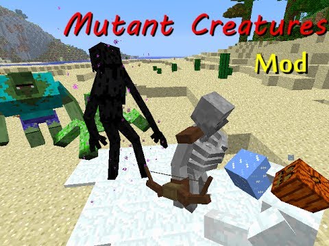 Minecraft ミュータントクリーチャーmod 紹介 実戦 Mod紹介 Youtube