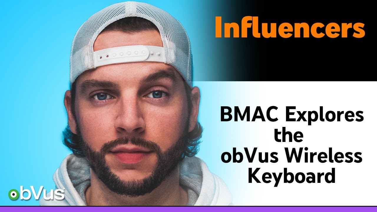 BMAC Demonstrates obVus Wireless Keyboard - YouTube