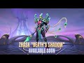 October starlight skin 2024 mobile legends Zhask death shadow
