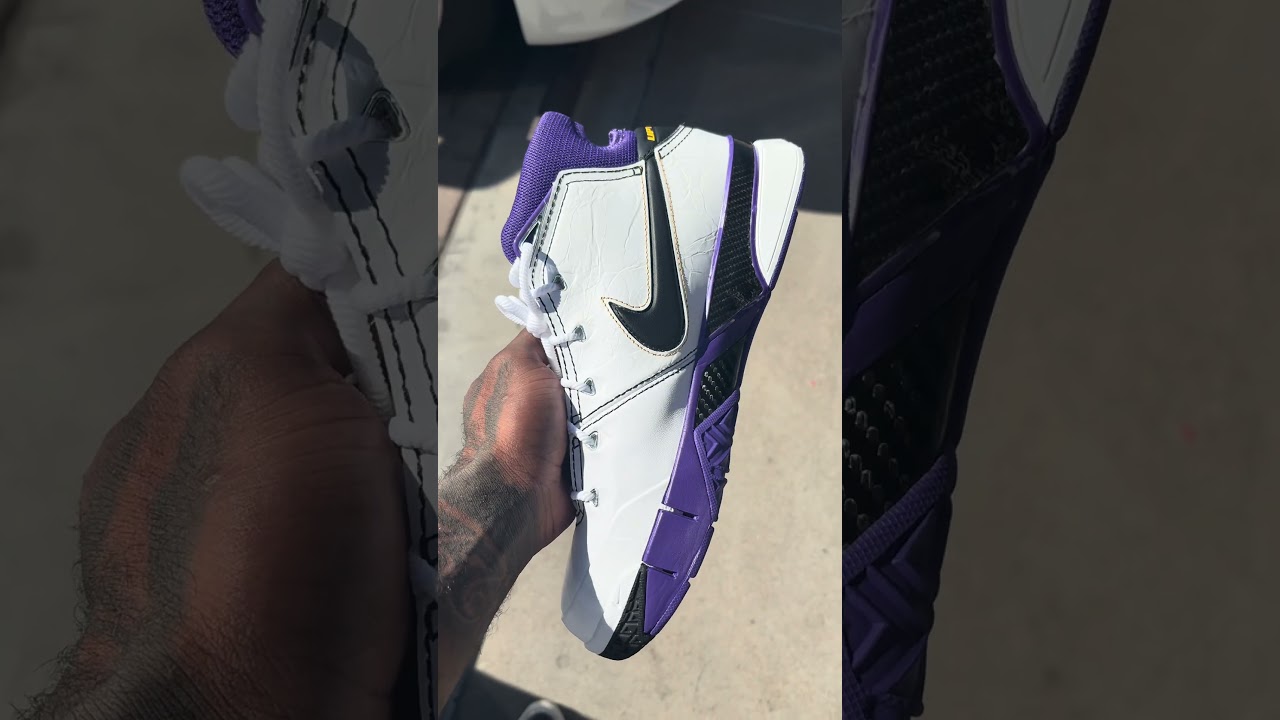 Распаковка кроссовок Nike Kobe 1 Protro “81 Points”.