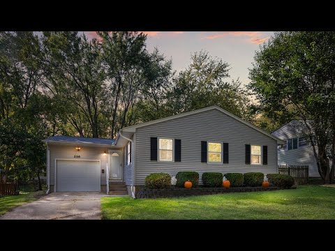 216 E Dresser, DeKalb, IL home video tour