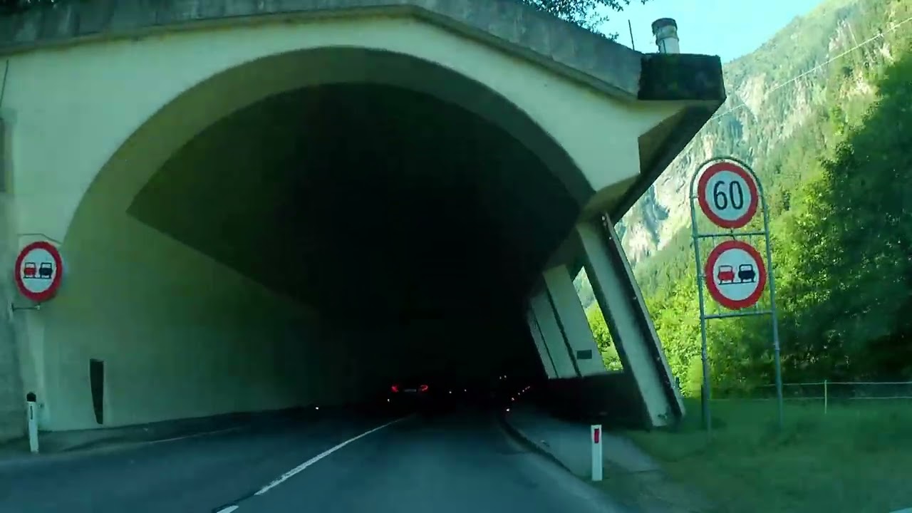 Drive to Schlegeis stausee