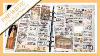 Plan With Me // Cabin in the Fall (Planner Pixie Co)